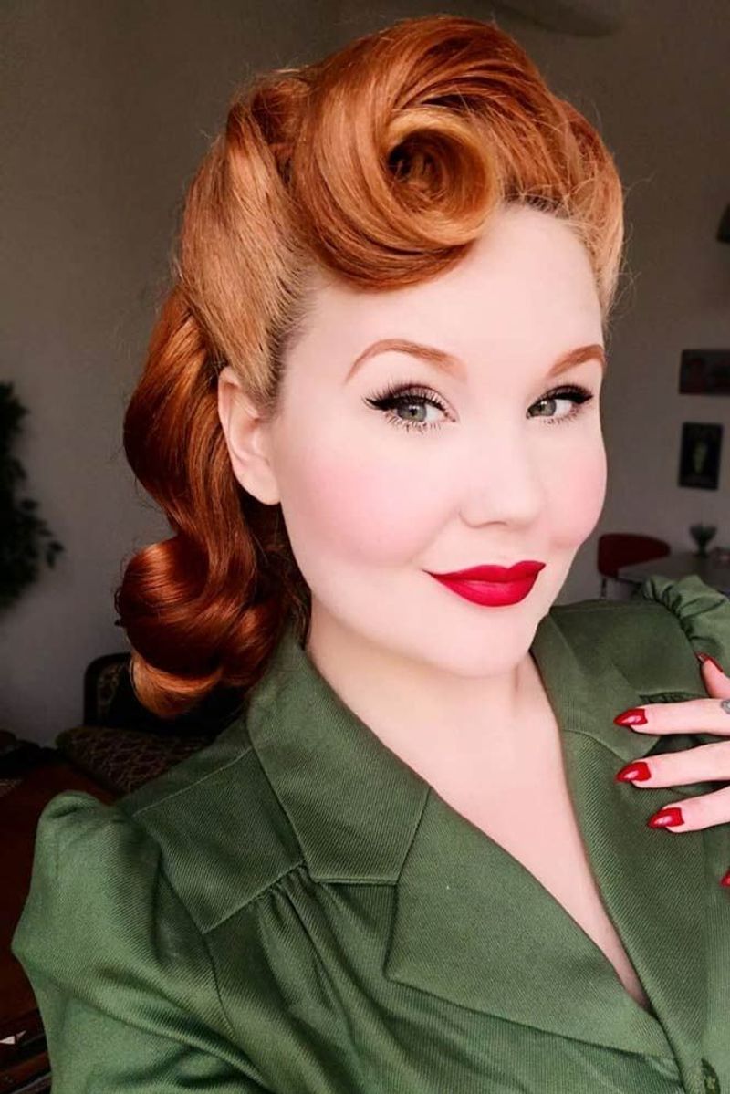 Vintage Victory Rolls
