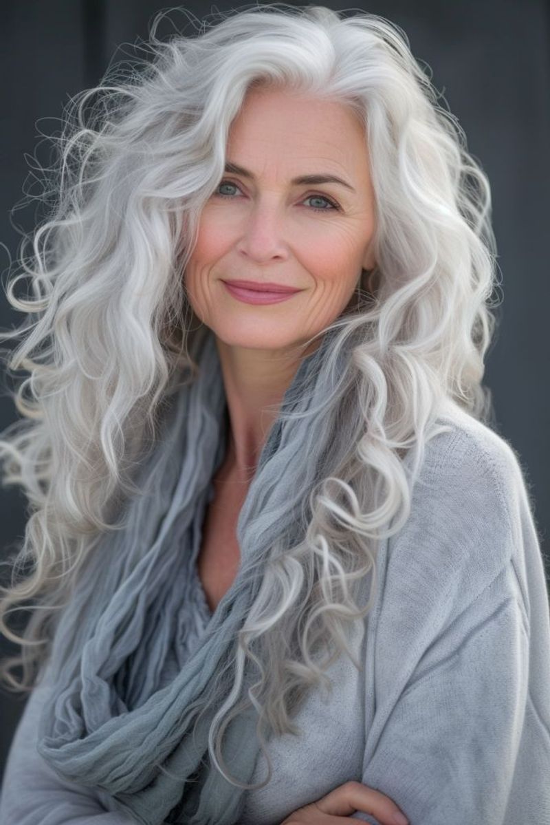 Loose Curls with Volume