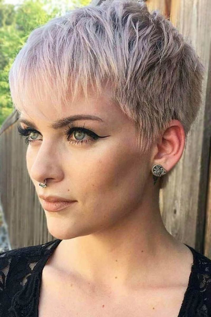 Pixie Cut with Fringe