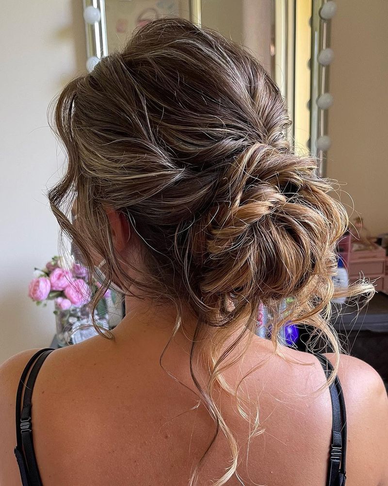 Loose Side Chignon