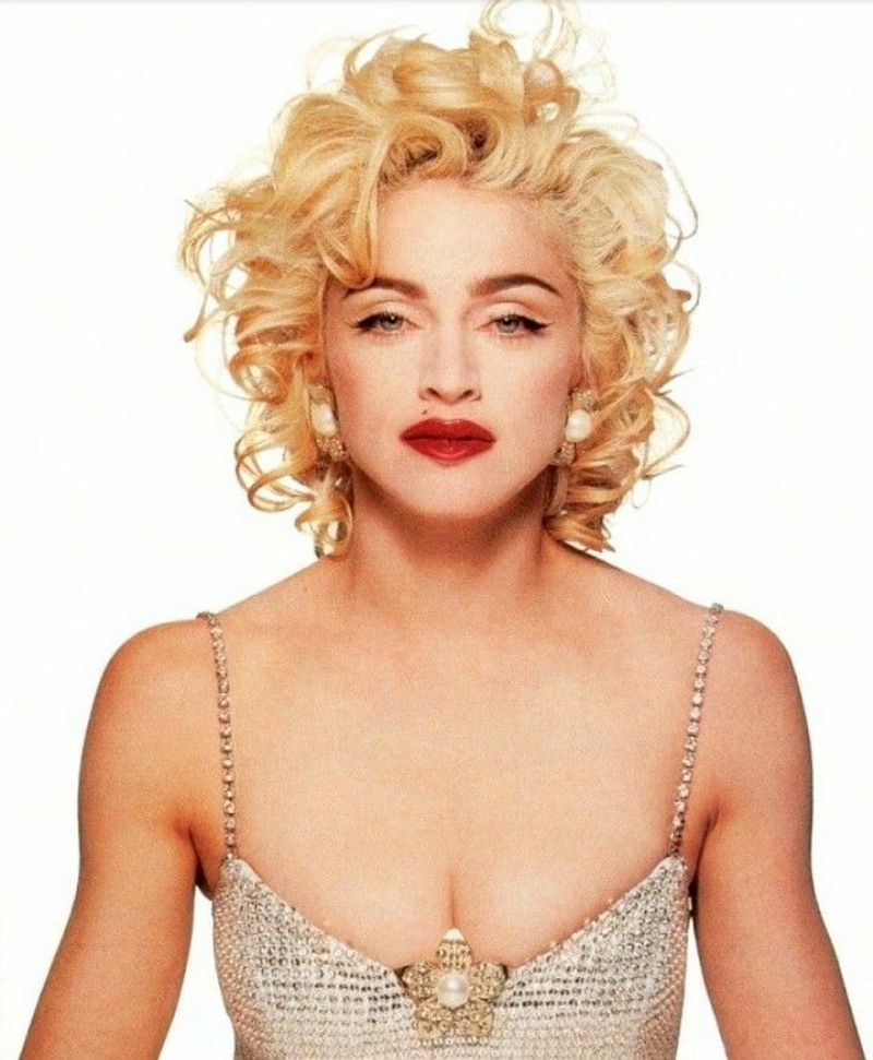 Madonna's Blonde Ambition Curls