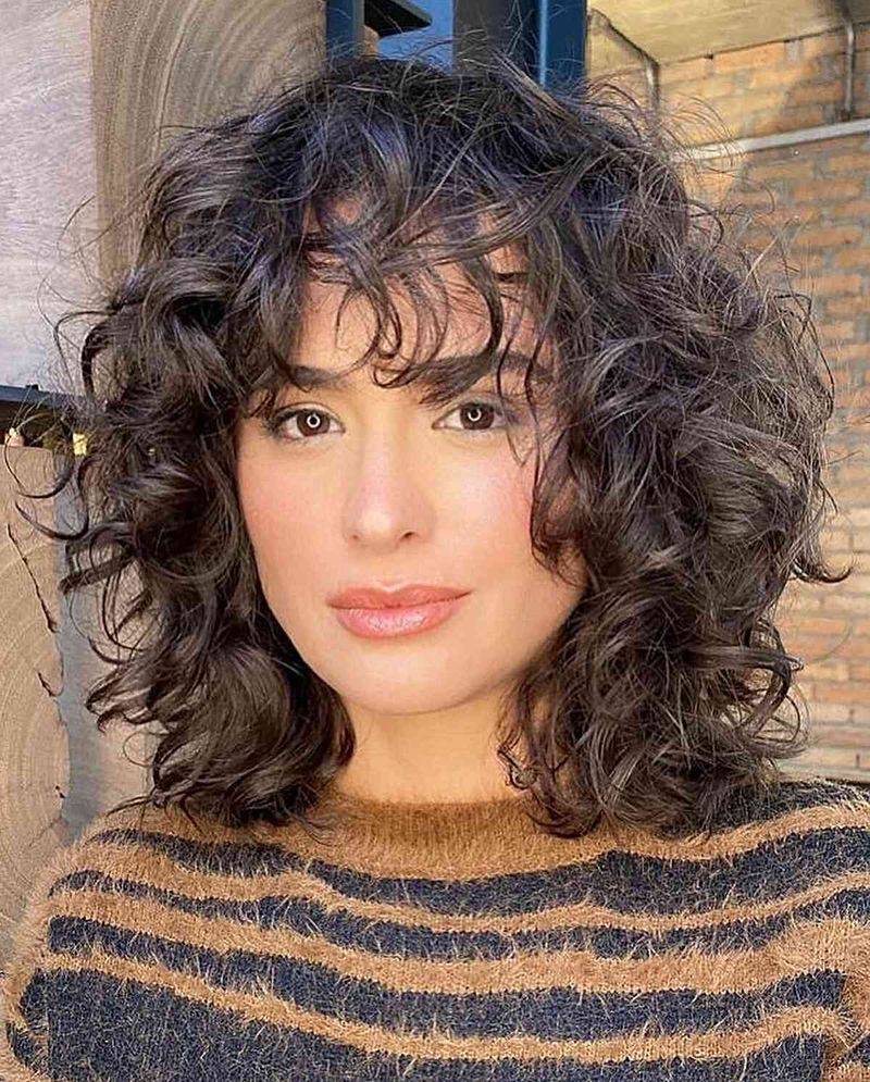 Medium Length with Soft Curls