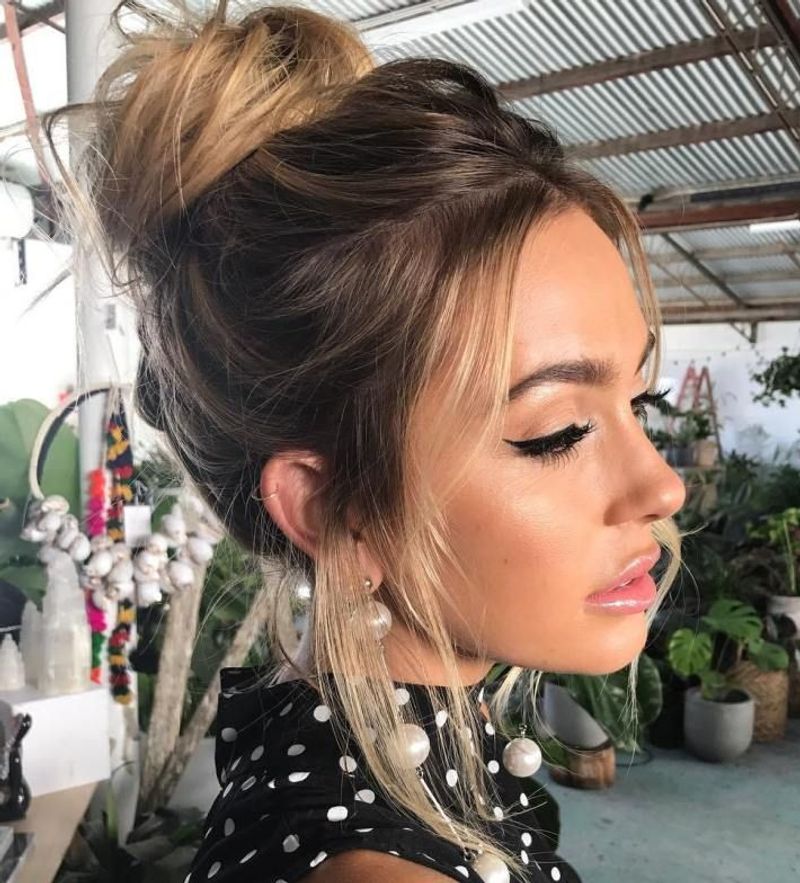 Messy Top Knot