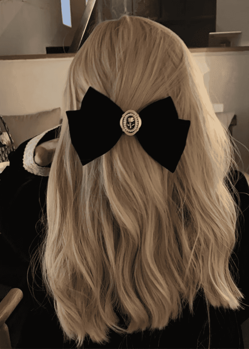 Velvet Hair Bow