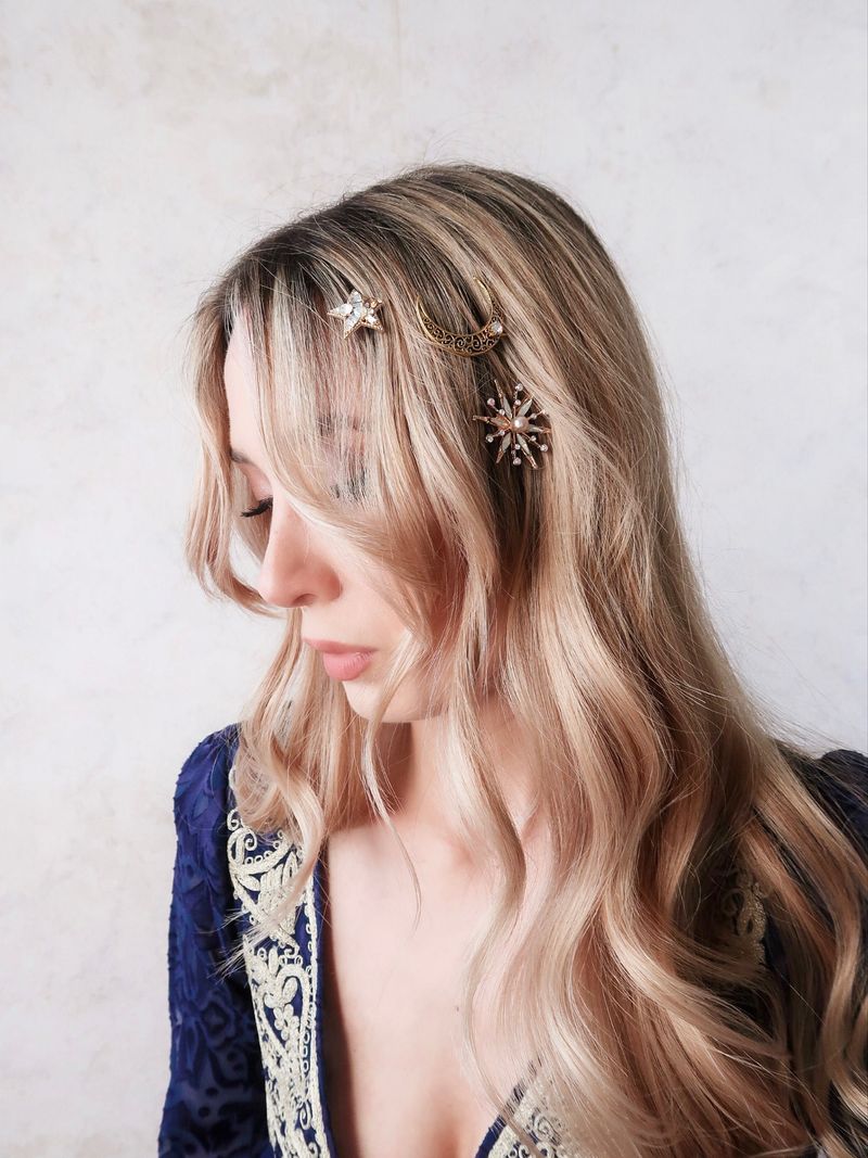 Bejeweled Star Clip