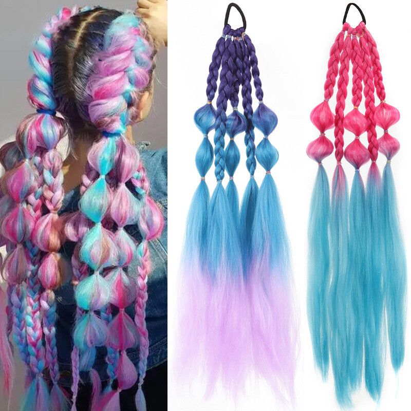 Retro Pop Bubble Ponytail