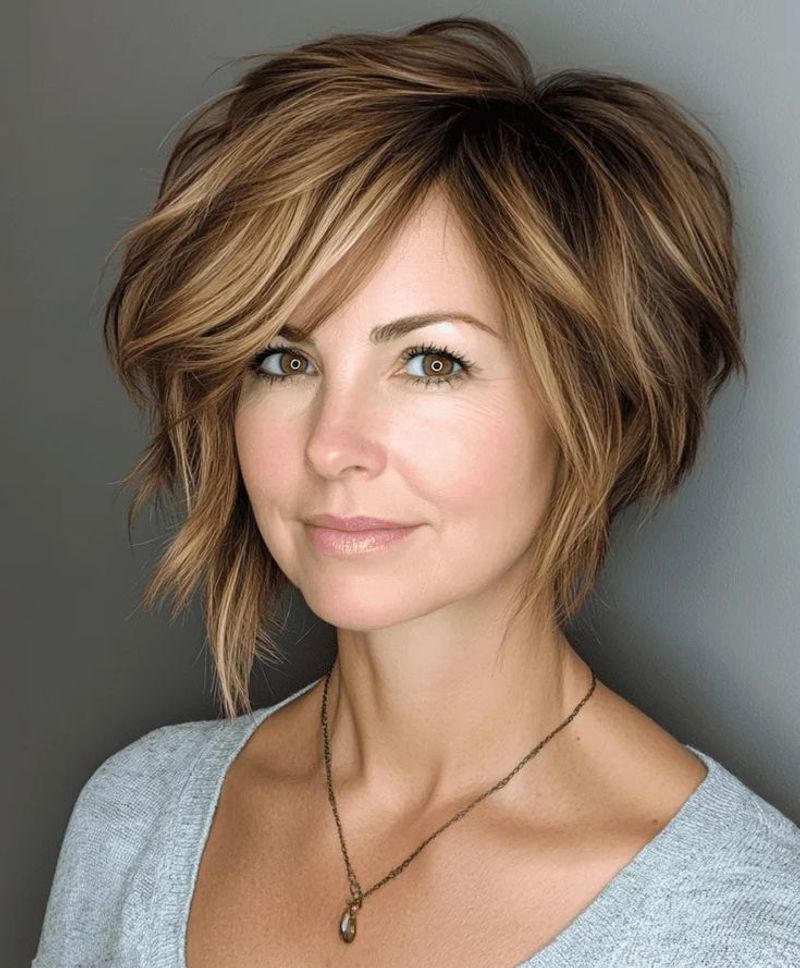 Modern Asymmetrical Bob