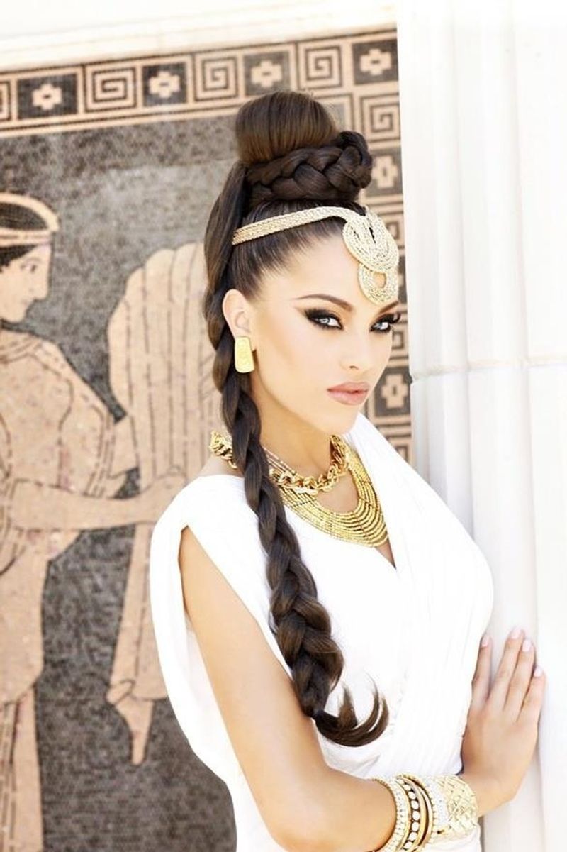 Modern Egyptian Queen Braid