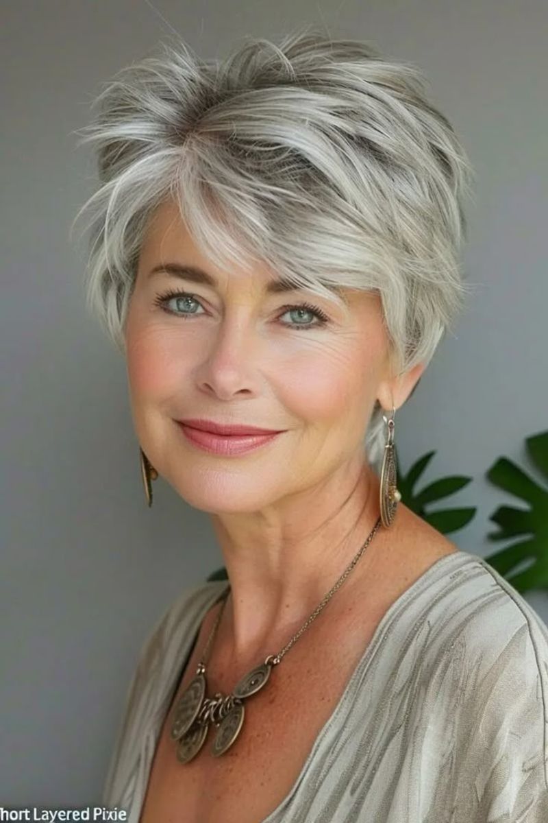 Modern Layered Pixie