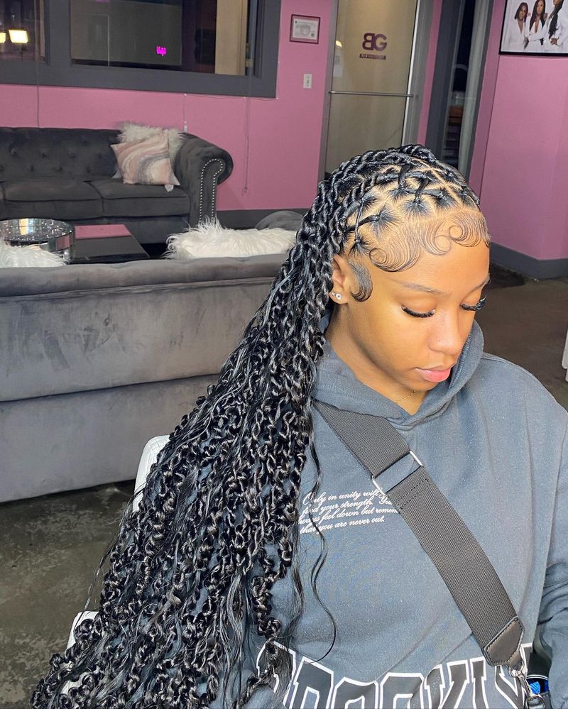 Bohemian Chic Braids