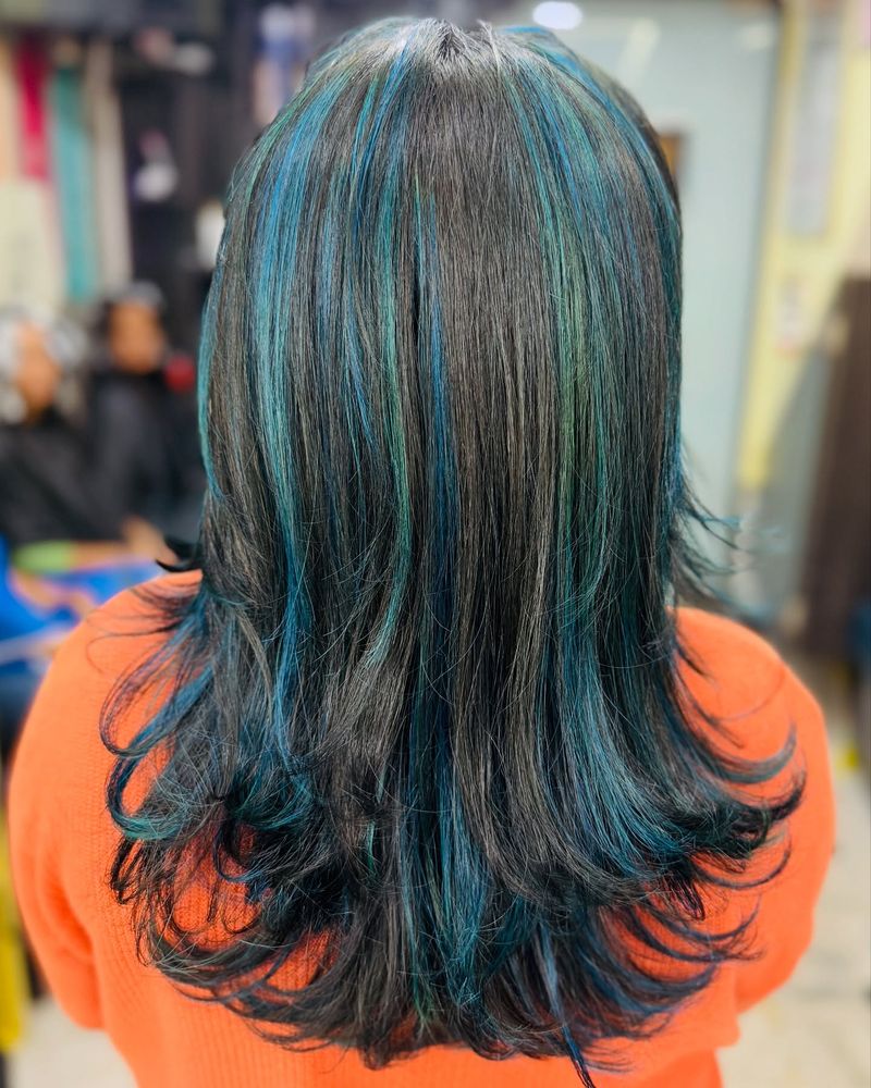 Mystic Blue Highlights