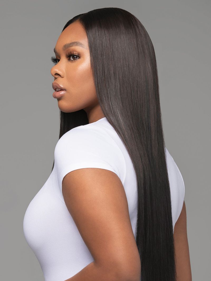 Sleek Straight Hair