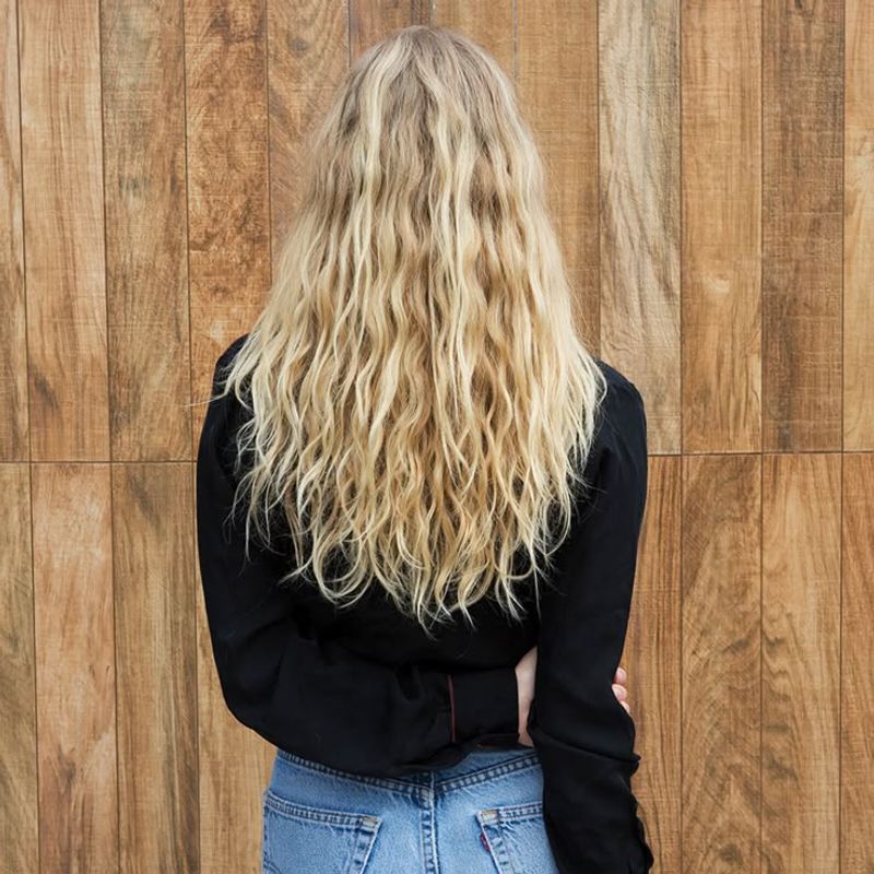 Natural Air-Dried Waves