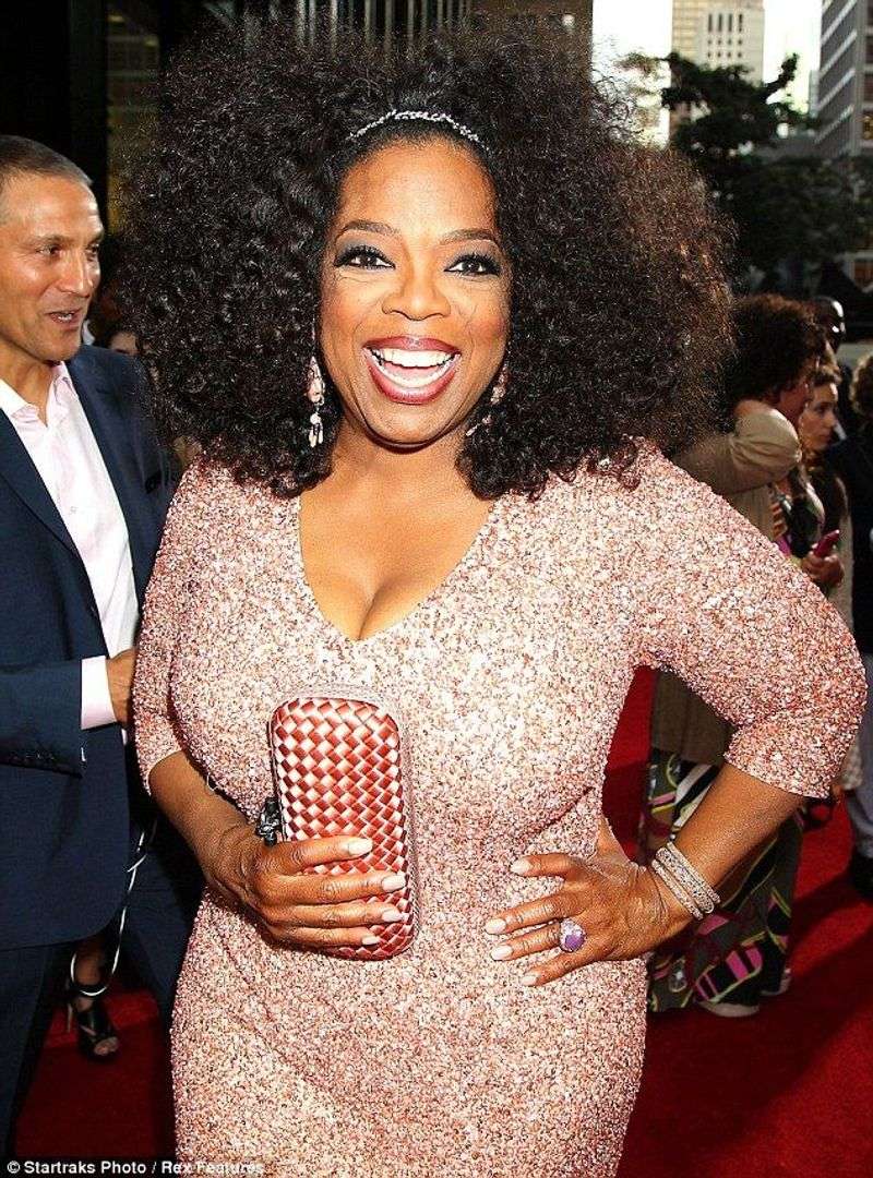 Oprah Winfrey's Voluminous Curls
