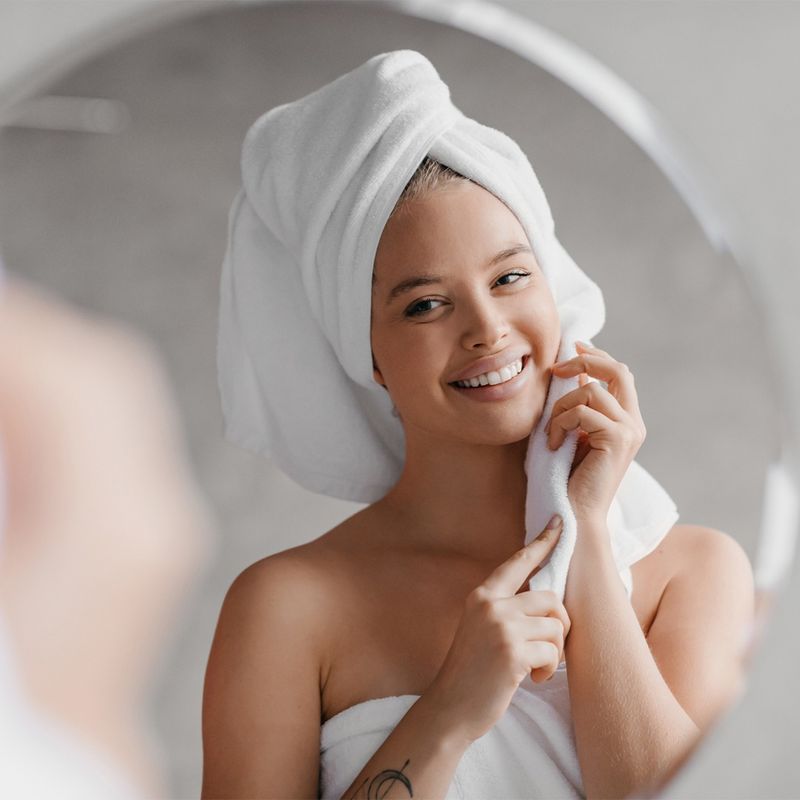 Opt for a Microfiber Towel