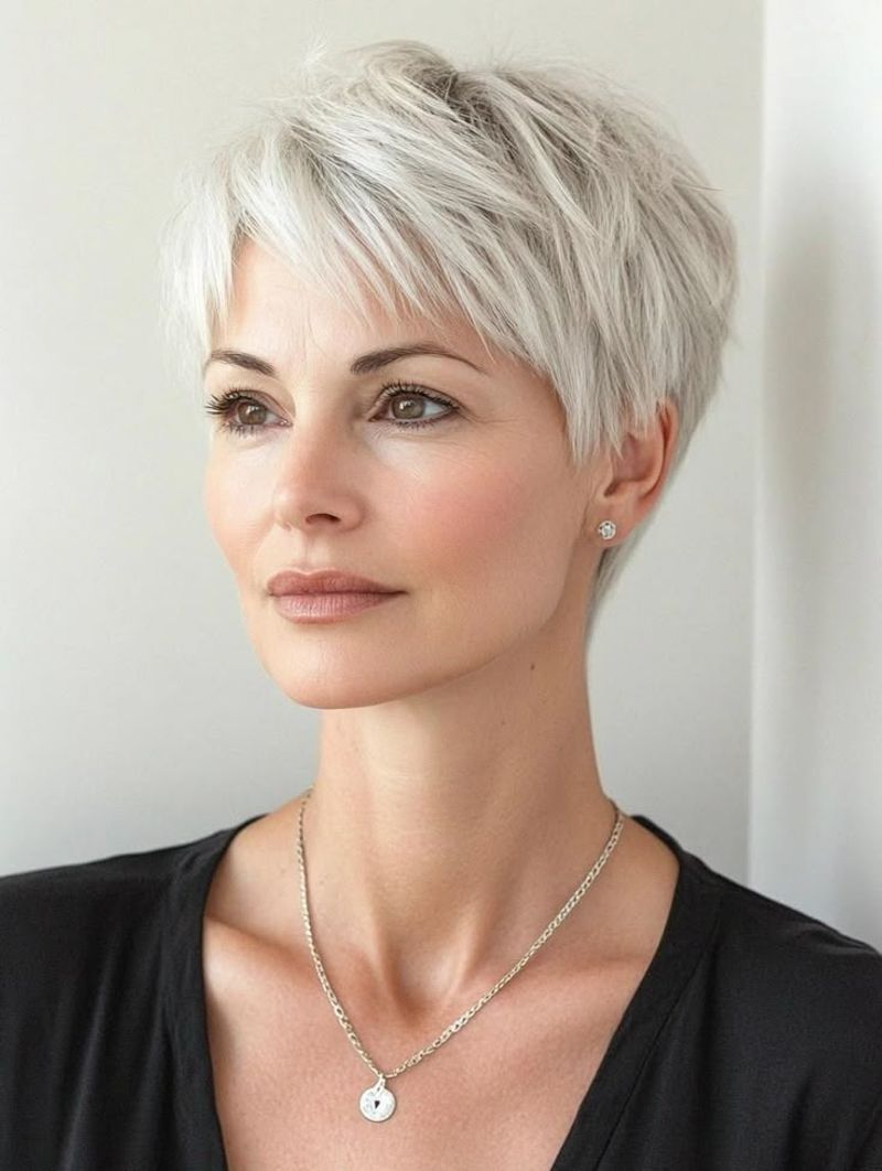 Pixie Cut with Soft Layers