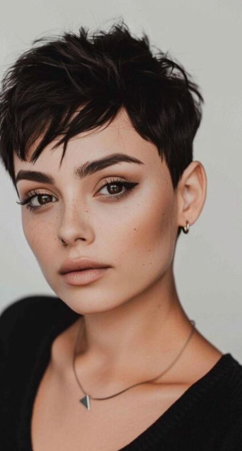 Minimalist Sleek Pixie