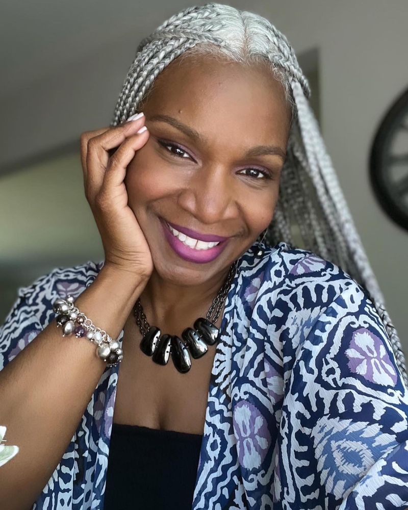 Platinum Silver Tresses