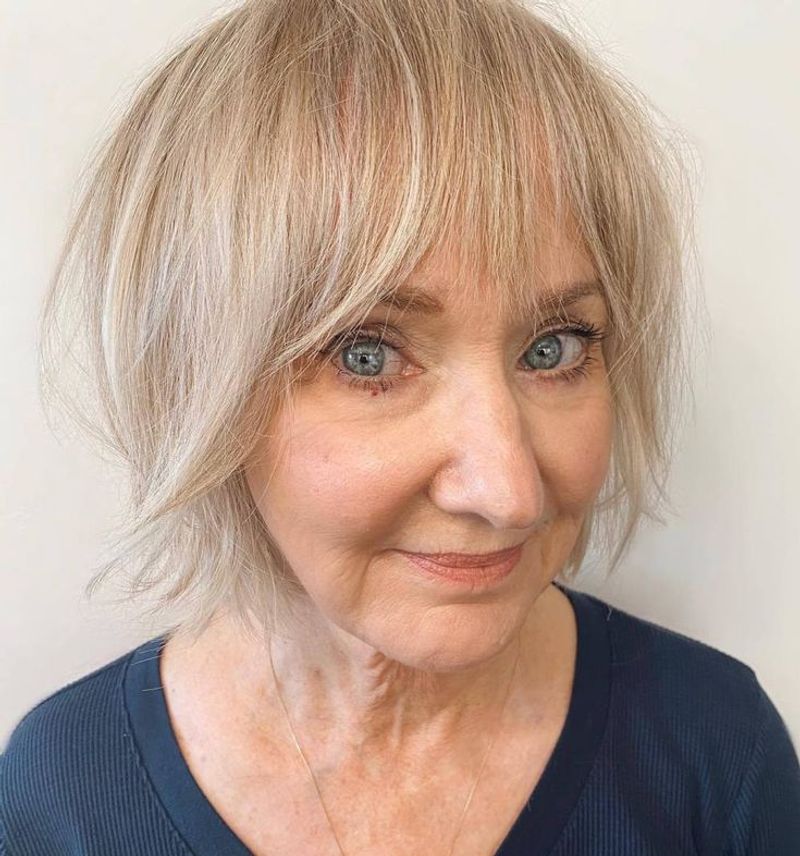 Charming Wispy Bangs