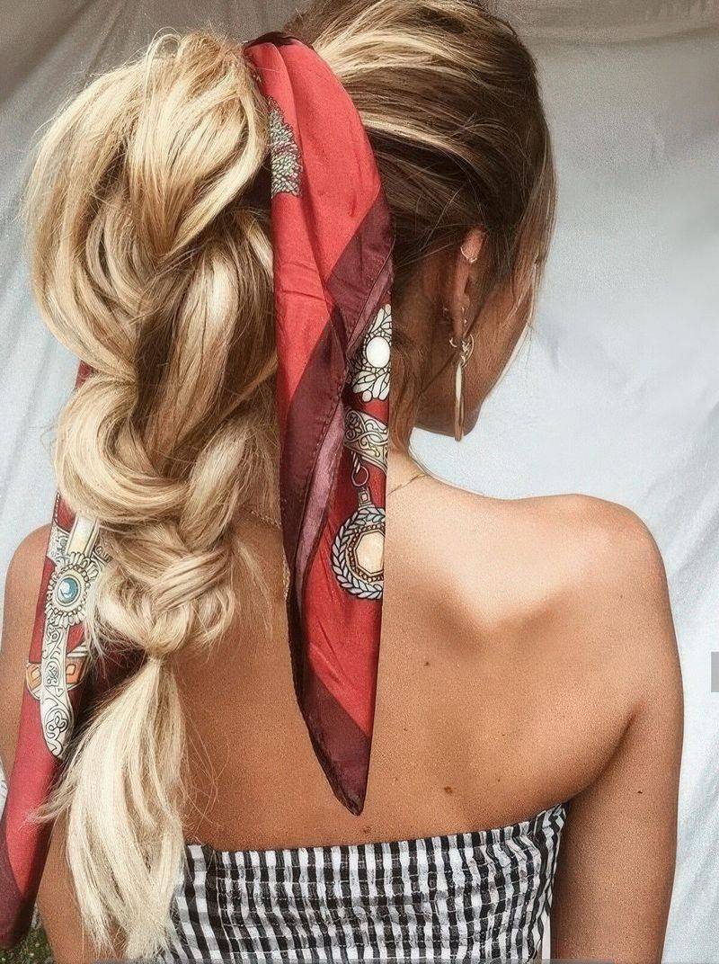 Playful Bandana Braid