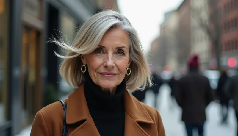 Playful Bob with Textured Waves