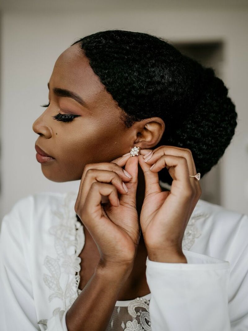 Elegant Natural Updo