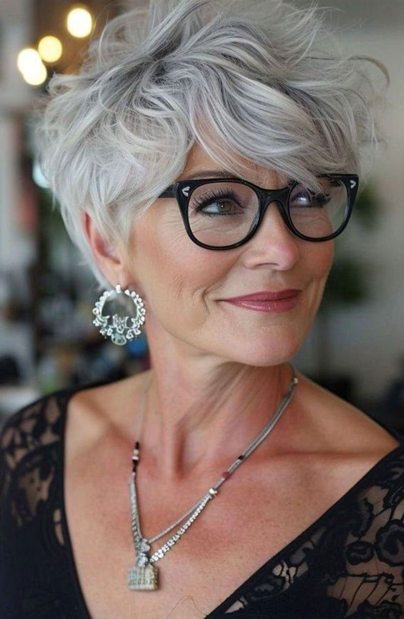 Playful Layered Pixie