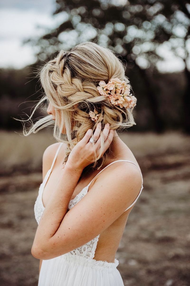 Bohemian Luxe Bun