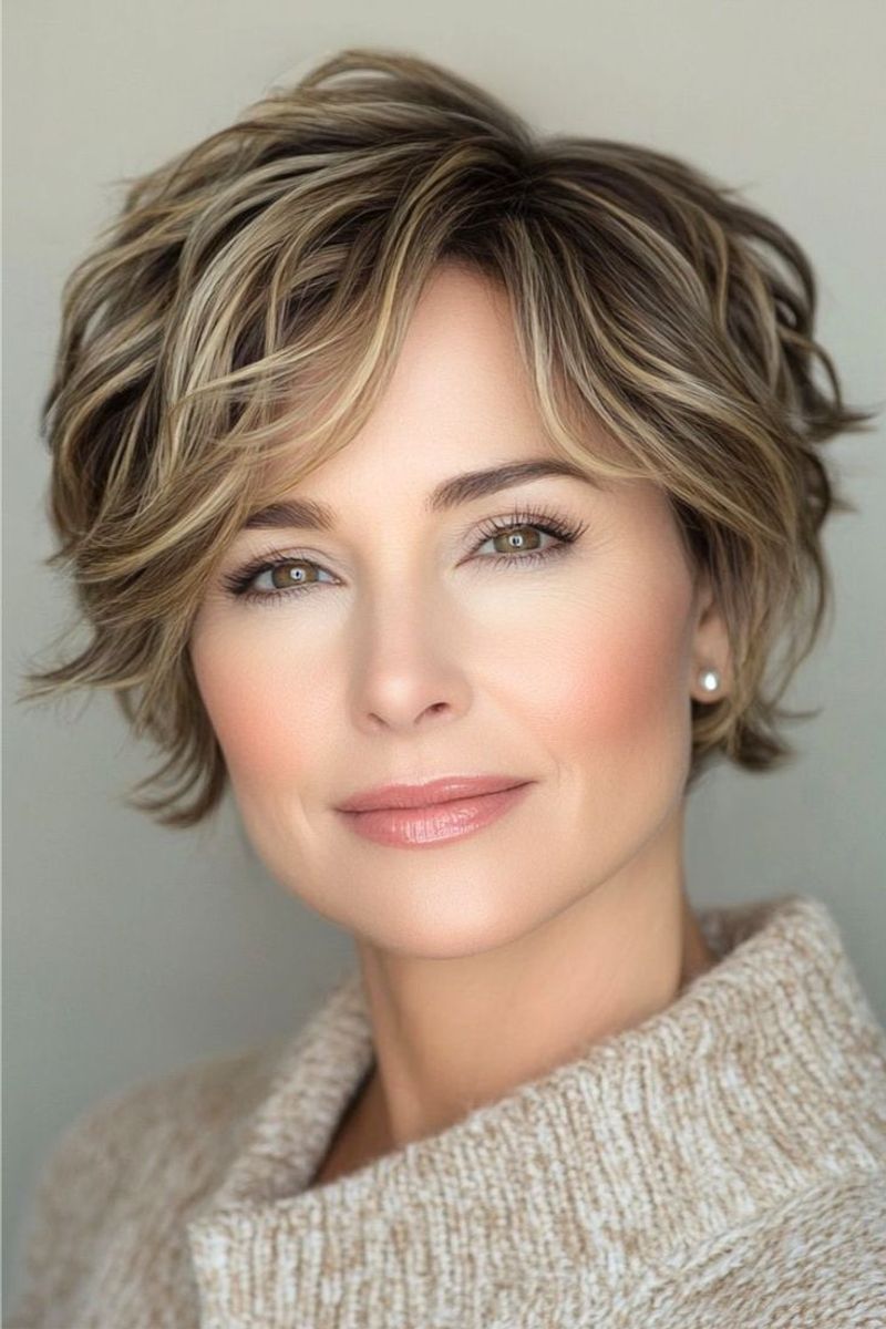 Playful Short Cut with Soft Waves