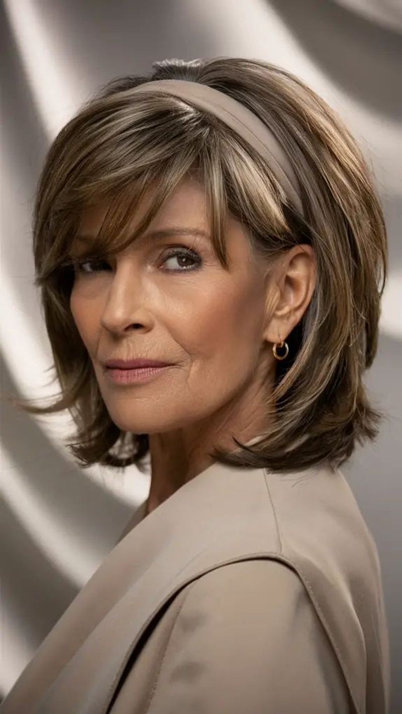 Layered Shoulder Cut