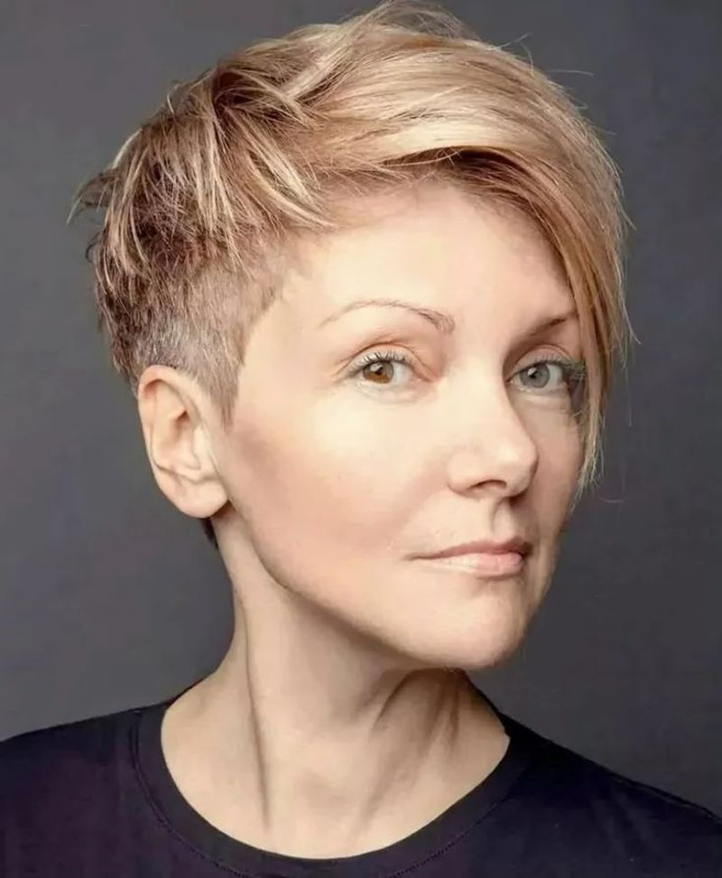 Playful Asymmetrical Cut