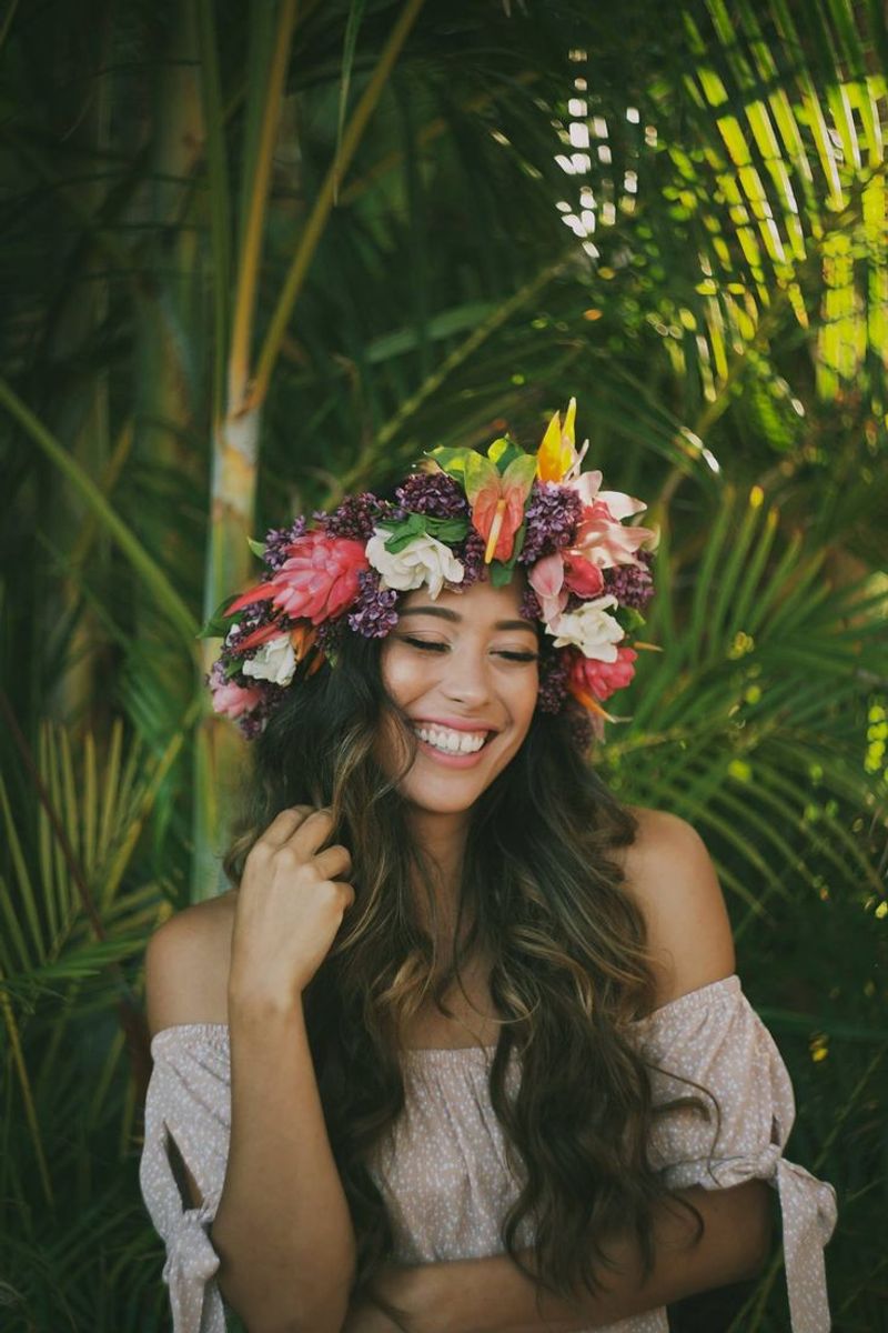 Polynesian Floral Headpiece
