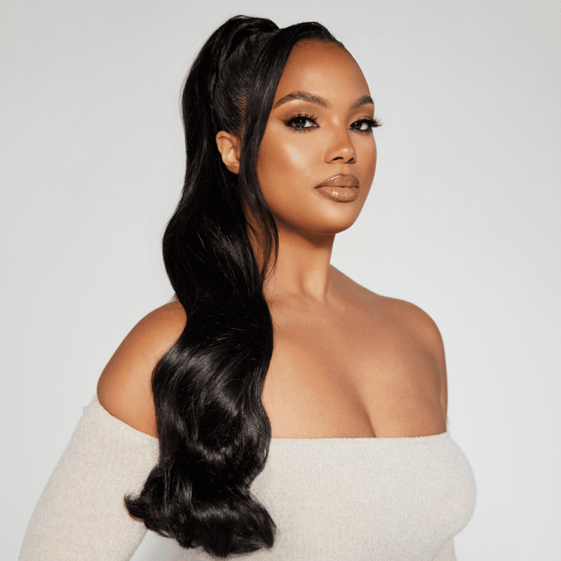Ponytail with Hair Extensions