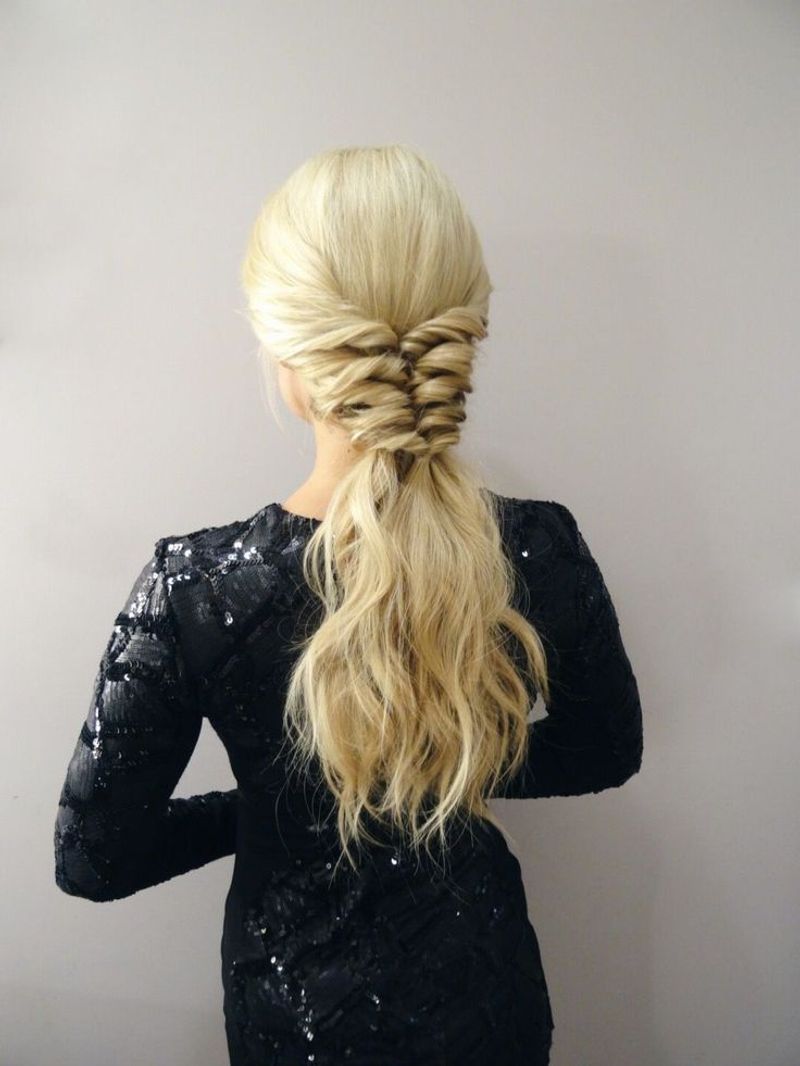 Ponytail with a Twist