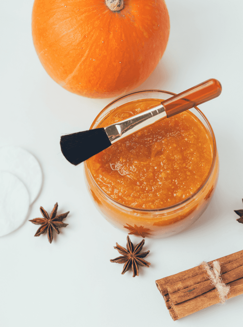 Pumpkin and Cinnamon Mask