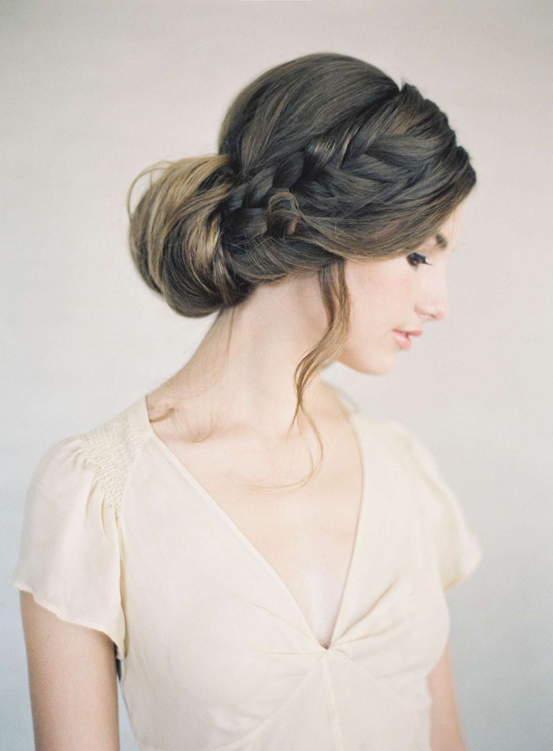 Elegant Side Chignon