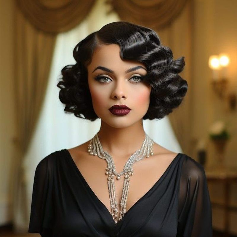 Retro Finger Waves
