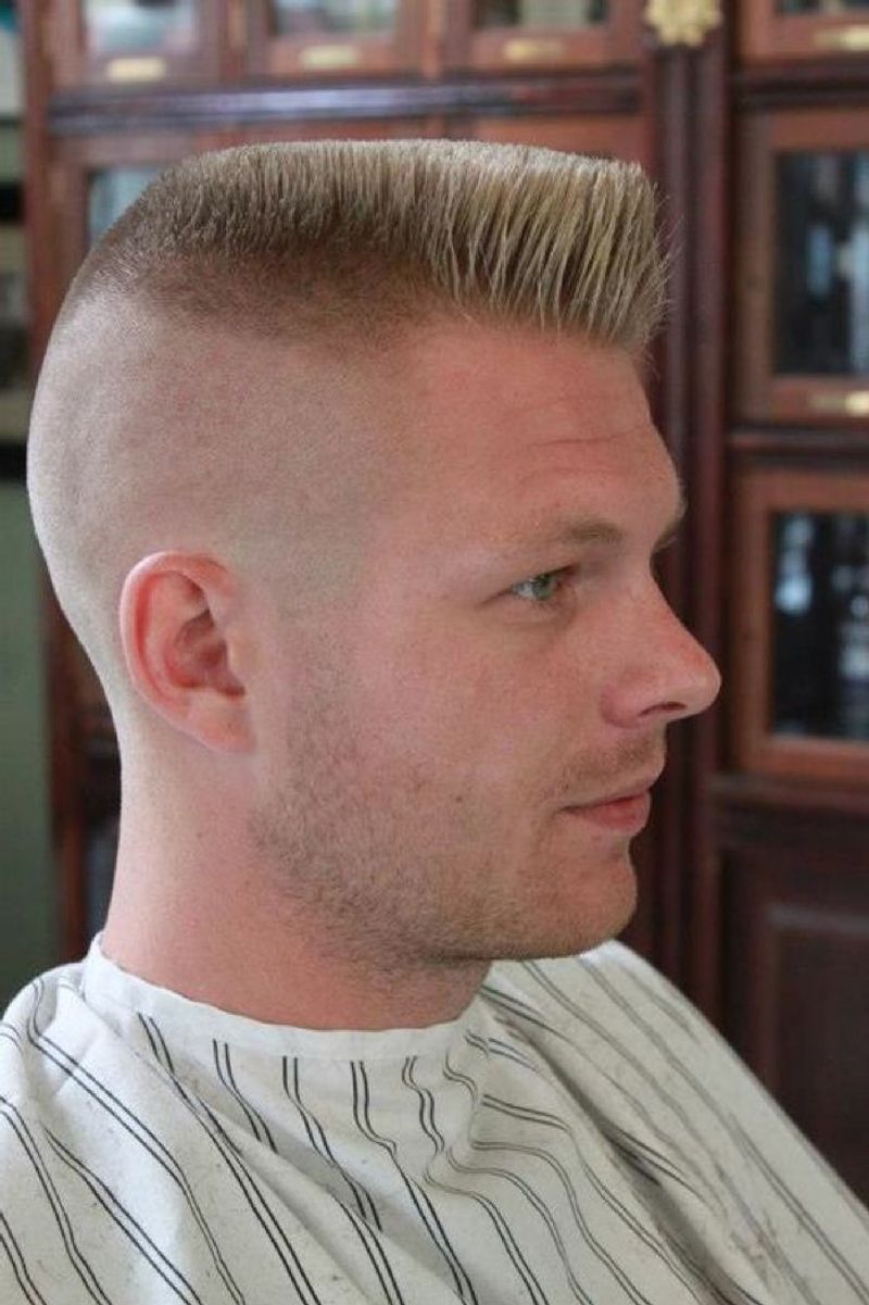 Retro Spiky Flattop