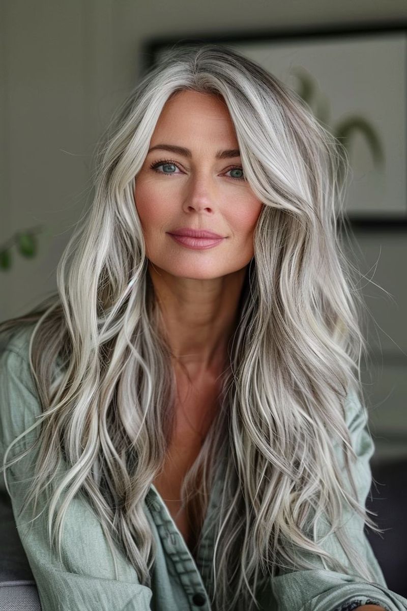 Romantic Silver Waves