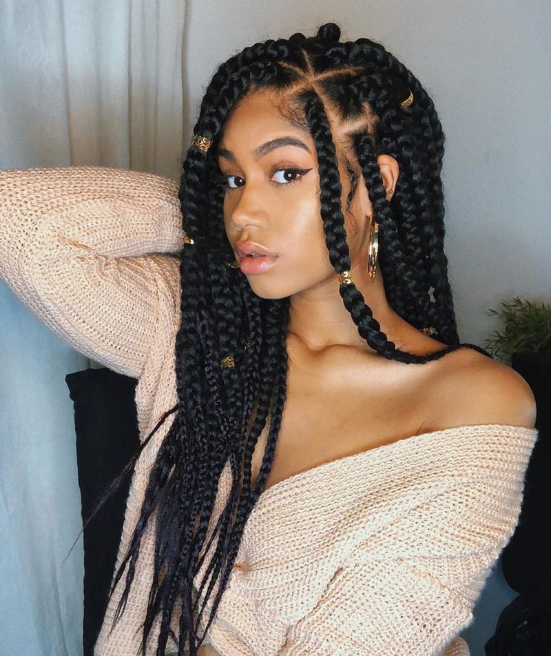 V-Cut with Braids
