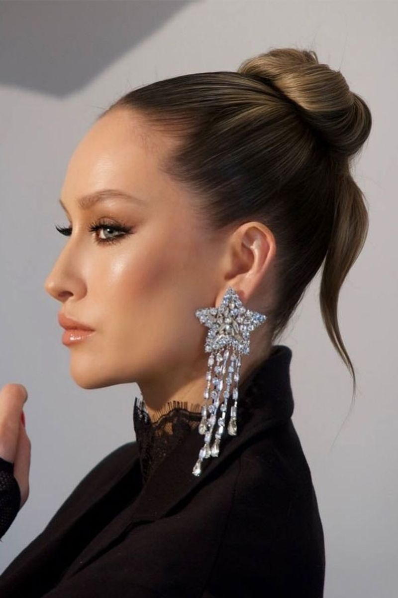 Sculpted High Bun