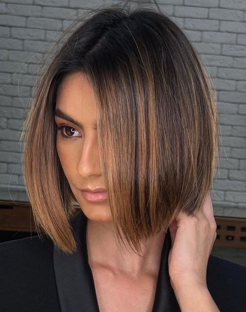 Short Bob with Highlights