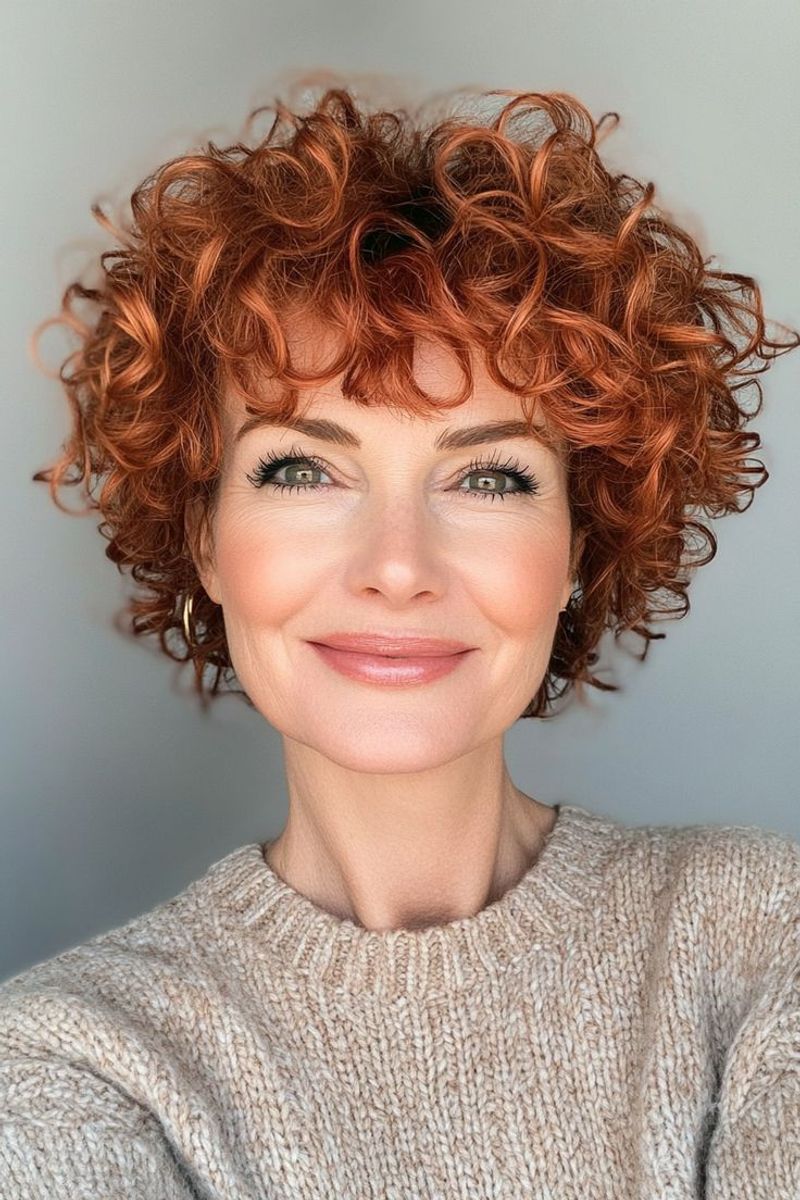 Short Curly Crop