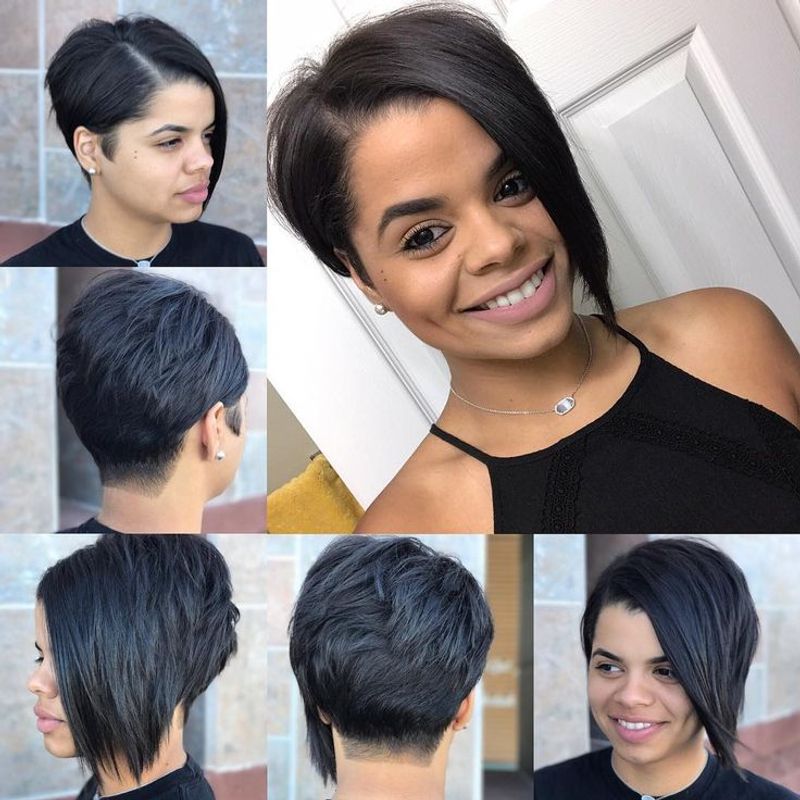 Asymmetrical Cut