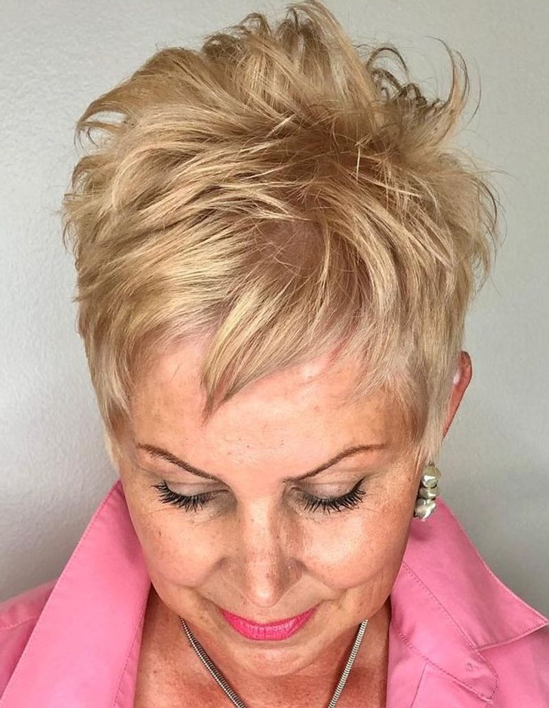 Short Spiky Cut