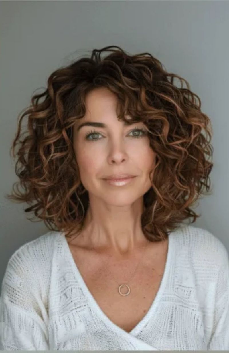 Shoulder-Length Curls
