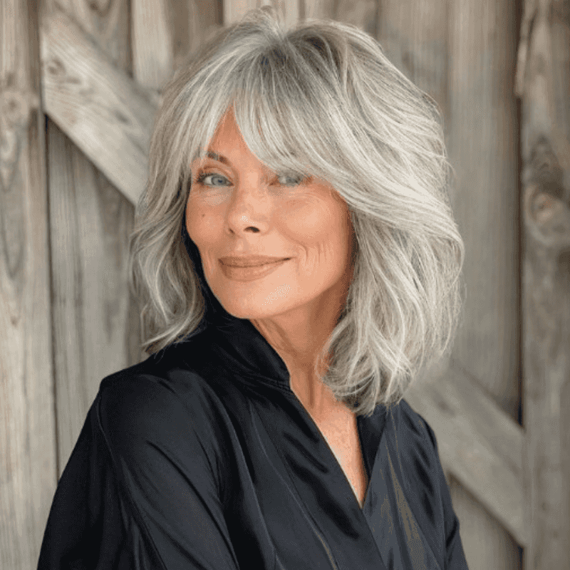 Shoulder-Length Hair