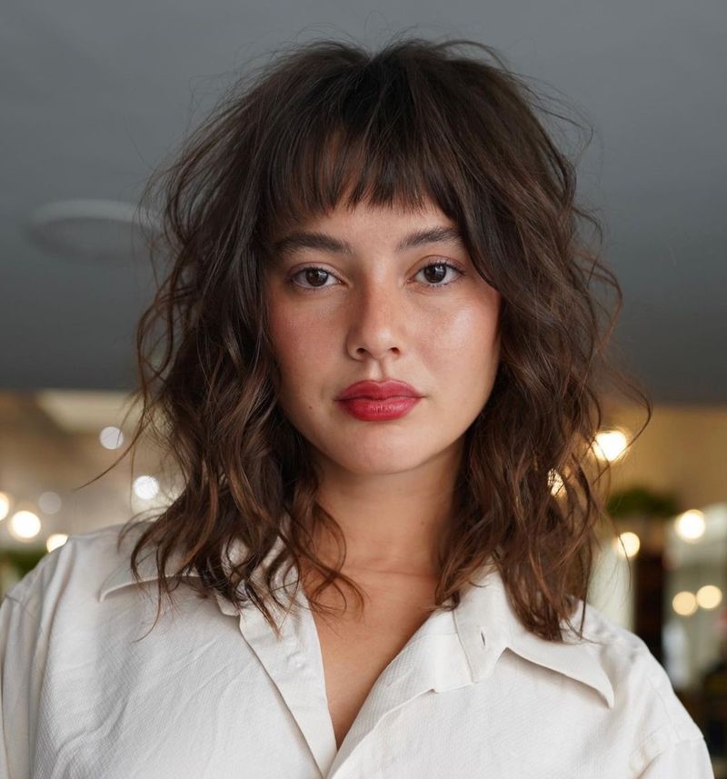 Shoulder-Length Shag