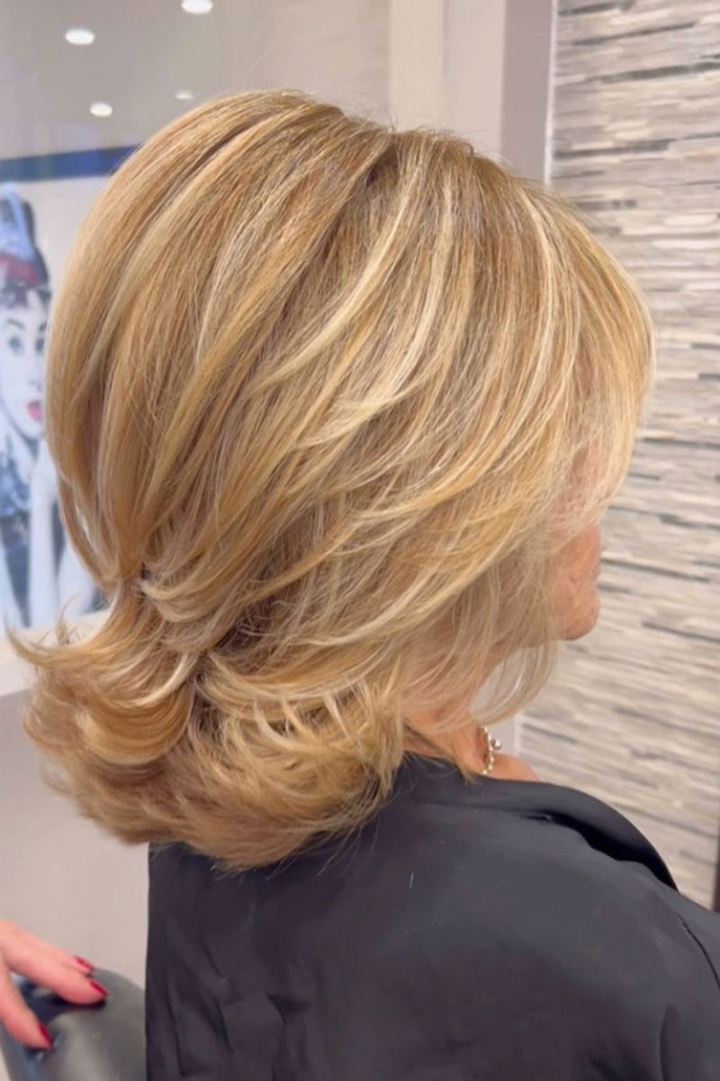 Layered Cut with Highlights
