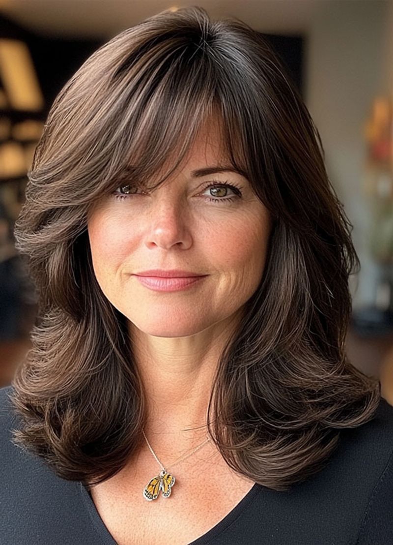 Side-Swept Bangs